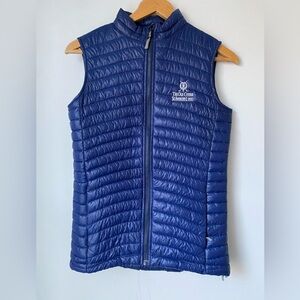 Peter Millar Jacket Women’s XS Vest Navy Quilted The Old Course St Andrews Links